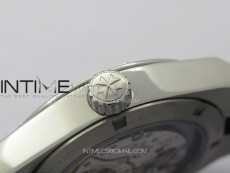 Overseas Tourbillon SS BBR Best Edition Blue Dial on Blue Leather Strap