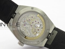 Overseas Tourbillon SS BBR Best Edition Blue Dial on Blue Leather Strap