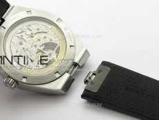 Overseas Tourbillon SS BBR Best Edition Blue Dial on Blue Leather Strap
