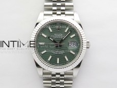 DateJust 41 126334 SS GMF 1:1 Best Edition Gray Fluted Dial on Jubilee Bracelet