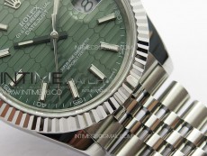DateJust 41 126334 SS GMF 1:1 Best Edition Gray Fluted Dial on Jubilee Bracelet