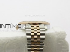 DateJust 41 126334 SS/RG GMF 1:1 Best Edition Gray Fluted Dial on SS/RG Jubilee Bracelet