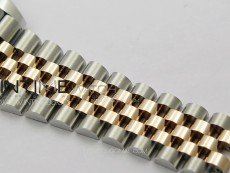 DateJust 41 126334 SS/RG GMF 1:1 Best Edition Gray Fluted Dial on SS/RG Jubilee Bracelet