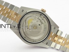 DateJust 41 126334 SS/RG GMF 1:1 Best Edition Gray Fluted Dial on SS/RG Jubilee Bracelet