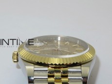 DateJust 41 126334 SS/YG GMF 1:1 Best Edition Gold Fluted Dial on SS/YG Jubilee Bracelet