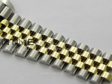 DateJust 41 126334 SS/YG GMF 1:1 Best Edition Gold Fluted Dial on SS/YG Jubilee Bracelet