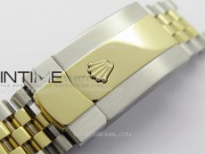 DateJust 41 126334 SS/YG GMF 1:1 Best Edition Gold Fluted Dial on SS/YG Jubilee Bracelet