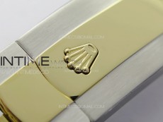 DateJust 41 126334 SS/YG GMF 1:1 Best Edition Gold Fluted Dial on SS/YG Jubilee Bracelet