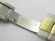 DateJust 41 126334 SS/YG GMF 1:1 Best Edition Gold Fluted Dial on SS/YG Jubilee Bracelet