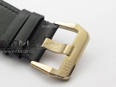 BR 03-92 Diver Bronzo B12 1:1 Best Edition Black Dial on Leather Strap MIYOTA 9015 (Free Rubber Strap And Tool)