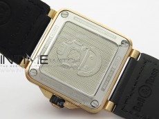 BR 03-92 Diver Bronzo B12 1:1 Best Edition Black Dial on Leather Strap MIYOTA 9015 (Free Rubber Strap And Tool)