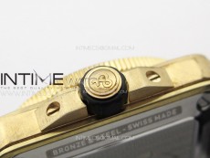 BR 03-92 Diver Bronzo B12 1:1 Best Edition Black Dial on Rubber Strap MIYOTA 9015 (Free Leather Strap And Tool)