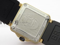 BR 03-92 Diver Bronzo B12 1:1 Best Edition Black Dial on Rubber Strap MIYOTA 9015 (Free Leather Strap And Tool)