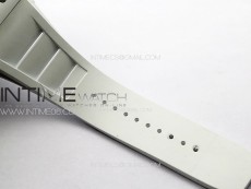 RM055 Real Ceramic Case KUF Best Edition Black Crown on White Rubber Strap MIYOTA8215