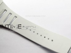 RM055 Real Ceramic Case KUF Best Edition Black Crown on White Rubber Strap MIYOTA8215