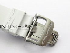 RM055 Real Ceramic Case KUF Best Edition Red Crown on White Rubber Strap MIYOTA8215