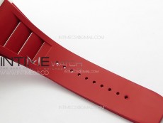 RM055 Real Ceramic Case KUF Best Edition Red Crown on Red Rubber Strap MIYOTA8215
