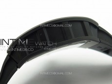 RM055 Real Ceramic Case KUF Best Edition Black Crown on Black Rubber Strap MIYOTA8215