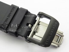RM055 Real Ceramic Case KUF Best Edition Black Crown on Black Rubber Strap MIYOTA8215