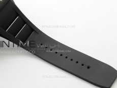 RM055 Real Ceramic Case KUF Best Edition Black Crown on Black Rubber Strap MIYOTA8215