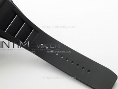 RM055 Forged Carbon Case KUF Best Edition Red Crown on Black Rubber Strap MIYOTA8215