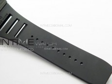 RM055 Forged Carbon Case KUF Best Edition Red Crown on Black Rubber Strap MIYOTA8215