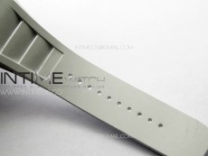RM055 Forged Carbon Case KUF Best Edition Red Crown on White Rubber Strap MIYOTA8215