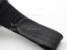 RM055 Real Ceramic Case KUF Best Edition Black Crown on Black Nyloy Strap MIYOTA8215