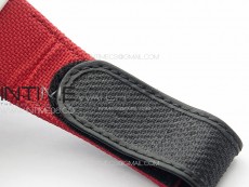 RM055 Real Ceramic Case KUF Best Edition Red Crown on Red Nyloy Strap MIYOTA8215