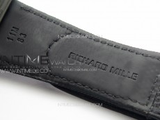 RM055 Real Forged Carbon Case KUF Best Edition Red Crown on Black Nyloyn Strap MIYOTA8215