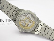 Pre Order: Royal Oak 41mm 15500 SS APSF 1:1 Best Edition Black Textured Dial on SS Bracelet A4302 Super Clone