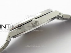 Pre Order: Royal Oak 41mm 15500 SS APSF 1:1 Best Edition Gray Textured Dial on SS Bracelet A4302 Super Clone
