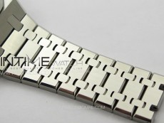 Pre Order: Royal Oak 41mm 15500 SS APSF 1:1 Best Edition Gray Textured Dial on SS Bracelet A4302 Super Clone