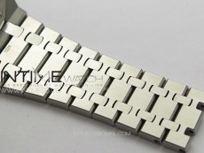 Pre Order: Royal Oak 41mm 15500 SS APSF 1:1 Best Edition Gray Textured Dial on SS Bracelet A4302 Super Clone