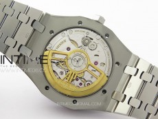 Pre Order: Royal Oak 41mm 15500 SS APSF 1:1 Best Edition Gray Textured Dial on SS Bracelet A4302 Super Clone