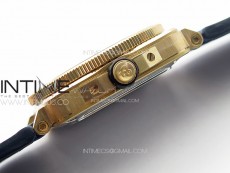 BR 03-92 Diver Bronze B12 1:1 Best Edition Blue Dial on Blue Leather Strap MIYOTA 9015 (Free Rubber Strap)