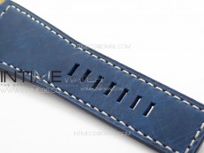 BR 03-92 Diver Bronze B12 1:1 Best Edition Blue Dial on Blue Leather Strap MIYOTA 9015 (Free Rubber Strap)