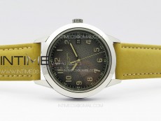 Calatrava 5226 SS GRF Best Edition Charcoal Grey Dial on Brown Leather Strap Asian Cal.330
