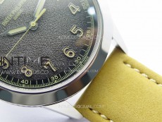 Calatrava 5226 SS GRF Best Edition Charcoal Grey Dial on Brown Leather Strap Asian Cal.330