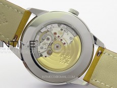 Calatrava 5226 SS GRF Best Edition Charcoal Grey Dial on Brown Leather Strap Asian Cal.330