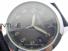Calatrava 5226 SS GRF Best Edition Charcoal Grey Dial on Black Leather Strap Asian Cal.330