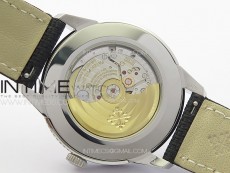 Calatrava 5226 SS GRF Best Edition Charcoal Grey Dial on Black Leather Strap Asian Cal.330