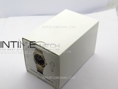 Royal Oak 41mm 15500 RG APSF 1:1 Best Edition Blue Textured Dial on RG Bracelet A4302 Super Clone