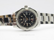 Avenger Automatic 43mm SS B50 Best Edition Black Dial on SS Bracelet A2824