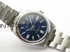 Oyster Perpetual 41mm 124300 SS APSF 1:1 Best Edition Blue Dial on SS Bracelet A2824
