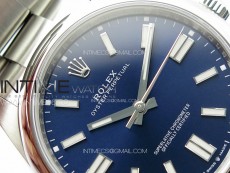 Oyster Perpetual 41mm 124300 SS APSF 1:1 Best Edition Blue Dial on SS Bracelet A2824