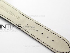GP Bridges 41mm Tourbillon RG/T Crystal YSF Best Edition White Dial on Black Leather Strap