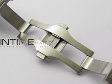 Santos de Cartier 40mm SS/Cer GF 1:1 Best Edition Blue Dial on SS Bracelet MIYOTA 9015