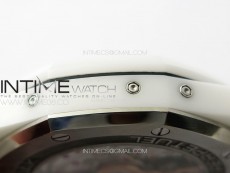 Royal Oak Perpetual Calendar 26579CB White Ceramic APSF Best Edition on White Ceramic Bracelet A5134 V3