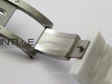 Royal Oak Perpetual Calendar 26579CB White Ceramic APSF Best Edition on White Ceramic Bracelet A5134 V3